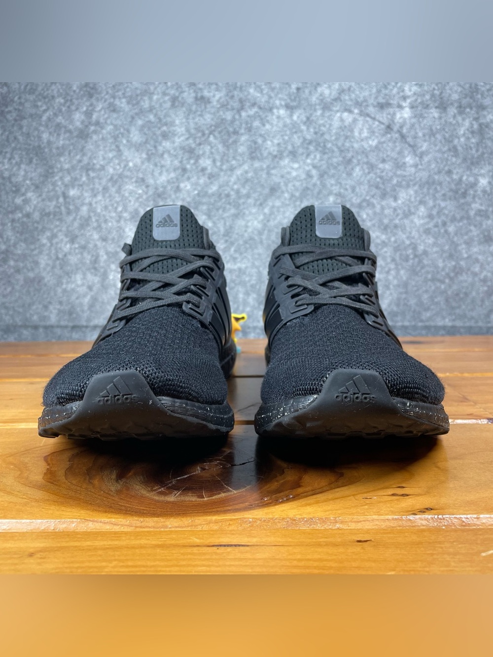 Adidas Ultraboost 1.0 Mens Size 11.5 Triple Black Running Shoes Sneakers HQ4199 - Picture 5 of 16